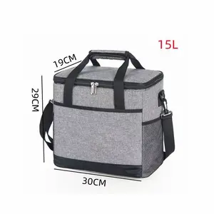 100% Eco Meal Bag Bento Beach Grocery Thermal Food Delivery Packing Custom Logo Wholesale Insulated Lunch Cooler Bag