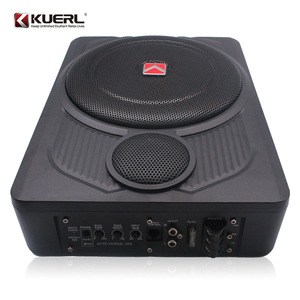 ซับวูฟเฟอร์ติดรถยนต์ KUERL ขนาด 10 นิ้ว 12V แบบบางพิเศษ ติดตั้งใต้เบาะ พร้อมช่องสัญญาณเสียงโมโน สำหรับระบบเสียงในรถยนต์ - Product Image 1