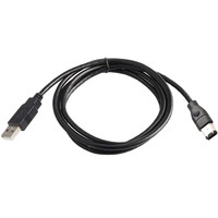 IEEE 1394 FireWire Câble 6 broches mâle-mâle 6M/6M USB 2.0 jusqu'à 400Mbps 800Mbps Nouveau produit Crystal Material
