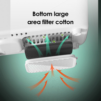 Humidificateur d'air à ultrasons à grande capacité de 4,5 L, diffuseur d'arômes sans eau pour la maison, purification de l'air, humidificateur