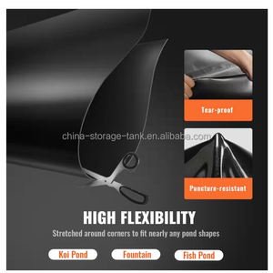 Géomembrane en HDPE arc-en-ciel, feuille de revêtement pour crevettes, 0,20 mm-2,0 mm, pour l'élevage de poissons et le revêtement de bassin, KSD-029 - Product Image 1