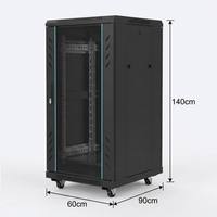 Gabinete de Servidor Profundo TBS 27U de 19 Pulgadas y 900 mm de Ancho Extendido para Centro de Computación de Borde e Integración de Sistemas IT Industriales