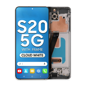 อะไหล่โทรศัพท์มือถือ G981B G981U จอ LCD สำหรับ Samsung Galaxy S20 5G จอ OLED พร้อมทัชสกรีน ชุดประกอบอะไหล่ทดแทน - Product Image 1