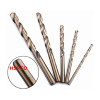 Foret en acier inoxydable Foret hélicoïdal contenant du cobalt M35 Foret à tige droite HSS