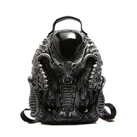Sac à dos Niche Y2K de forme irrégulière unique, style punk urbain, sac quotidien unisexe