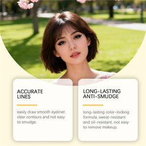방수 리퀴드 아이라이너 펜 부드러운 팁 자연스러운 번짐 없음 쉬운 글라이드 정밀한 롱래스팅 아이 메이크업 맞춤형 포장 - Product Image 2