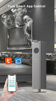 Diffuseur de parfum électrique sans eau Commercial 1500ml en aluminium sur pied avec contrôle WiFi via application pour machine d'aromathérapie hôtelière