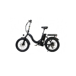 Vélo électrique pliable JUNFU FB20 Vietnam, batterie lithium, frein à disque mécanique, moteur roue arrière avec coupure de courant, 7 vitesses, cadre en acier - Product Image 4