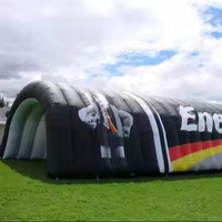 Promotion extérieure en gros personnalisée propre magasin kiosque pavillon belle bâche en PVC tente tunnel gonflable pour le spectacle