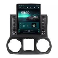 Reproductor de Audio para Auto Android 13 Tesla 8+128G para JEEP WRANGLER 2011-2014, Pantalla IPS, DSP, Carplay, Cámara 360, Sistema de Audio para Auto