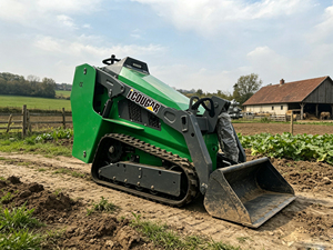 Chargeuse sur chenilles utilitaire <span class=keywords><strong>Dingo</strong></span> Cougars CG1050 25HP avec moteur diesel Kubota - Product Image 3