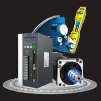 Impulsion 17 bits 220VAC monophasé 3000 tr/min 400W servomoteur à engrenage planétaire AC et entraînement avec réducteur de boîte de vitesses 1:5