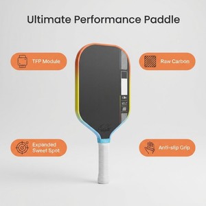Pala de Pickleball Gen 4 Edición Limitada de Verano Aprobada por la USAPA, Raqueta Profesional Termoformada de <span class=keywords><strong>Fibra</strong></span> de Carbono Cruda Toray T700 - Product Image 6