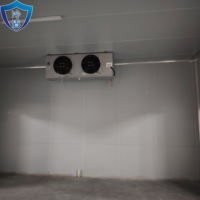 Ensemble complet de grande chambre froide, système de refroidissement central écoénergétique pour centre de distribution alimentaire en gros