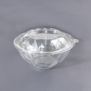 Fabricante de envases desechables de grado alimenticio blíster de plástico PET transparente ensaladera para llevar para goma de mascar jugo de Sushi - Product Image 4