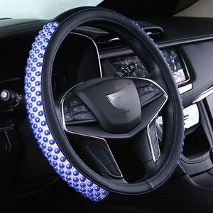 Housse de volant de voiture en cuir microfibre de haute qualité design agréable - Product Image 3