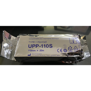 China Bestseller OEM Thermopapier für Ultraschall 110mm*20m für Videodrucker im Krankenhaus EKG-Rolle 110mm20m <span class=keywords><strong>UPP110S</strong></span> - Product Image 3