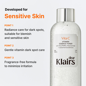 Tónico Esencial Refrescante 150ml con Derivado de Vitamina C Estable para Refinar la Textura de la Piel, Iluminar e Hidratar, Cuidado Diario - Product Image 3