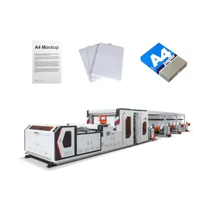 WJ copy paper a4 wrapping machine a4 paper cutting converting machine for sale