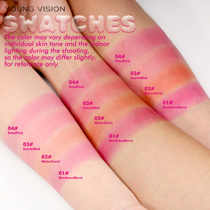 Blush Professionale YOUNG VISION di Alta Qualità, Lunga Durata, Naturale, 4 Colori, Stick Morbido Colorato con Protezione <span class=keywords><strong>Solare</strong></span> - Product Image 2