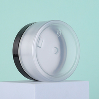 Pot en plastique vide de 200g, 300g, 500g, 1000g, récipient alimentaire, pot pour crème pour le visage, beurre corporel, crème cosmétique