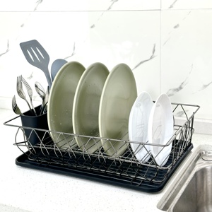 Organizador <span class=keywords><strong>de</strong></span> cocina cuenco plato colador fregadero tendedero escurridor <span class=keywords><strong>de</strong></span> platos y escurridor - Product Image 5