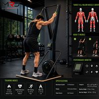 Máquina de Esquí Comercial MRD, Equipo de Ejercicio de Esquí en Interiores, Equipo de Fitness Cardiovascular para Gimnasio, Hogar y Estudio de Fitness