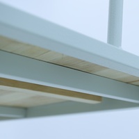 Lit superposé en métal économique, taille double, design contemporain réglable, idéal pour les dortoirs scolaires, les appartements, les dortoirs pour adultes