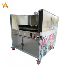 Kualitas baik! Gas komersial Long Roti Chapati pembuat Oven Pita Arab mesin pembuat Roti/Pita kecil Oven Roti