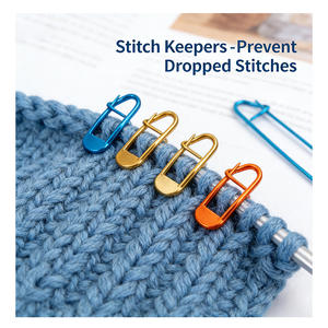 Ensemble de fil à crocheter, outils de crochet carré, accessoires faits main écologiques, kit de démarrage, facile pour les débutants, portable, simple - Product Image 3