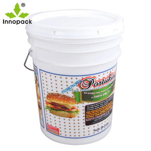 Seau en plastique PP de style américain de 20L avec couvercle pour le stockage des liquides, y compris les seaux et les barils - Product Image 6