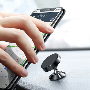 Draagbare Dashboard Sterke Magnetische Telefoonhouder Auto <span class=keywords><strong>Air</strong></span> Vent Metaal Aluminium Stabiele Mobiele Telefoon Houder Auto Magnetische Clip - Product Image 4
