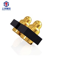 Shangte Magnetic Male Gender Pogo 4 Pin Electrical Terminal Pogo Pin Connector