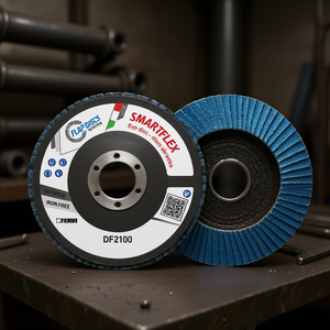 Disque à lamelles Fervi Smartflex 125 mm, meule sans fer pour le métal - Product Image 2