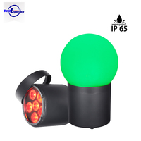 Les deux éclairage Smart Pro 6x18w IP65 extérieur étanche 6x18w RGBWA batterie UV sans fil LED Uplight mariage DJs fête Club lumières