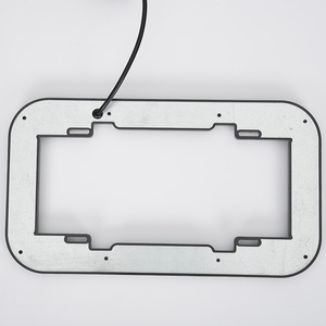Nouveau 13.7 ''LED voiture plaque d'immatriculation cadre balise lumière stroboscopique <span class=keywords><strong>clignotant</strong></span> avertissement barres lumineuses pour véhicules américains et européens - Product Image 6