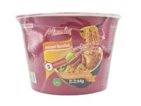 Minoodles Brand 94g Bowl Instant Noodles Halal US EU Market Dried Low-Fat Healthy Bulk Instant Ramen Accept OEM/ODM DDP