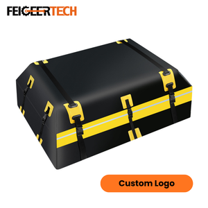 <span class=keywords><strong>Sac</strong></span> <span class=keywords><strong>de</strong></span> <span class=keywords><strong>toit</strong></span> <span class=keywords><strong>de</strong></span> <span class=keywords><strong>voiture</strong></span> Feigeer Tech, grande capacité, rangement facile, entièrement coupe-vent, imperméable, en PVC robuste, parfait <span class=keywords><strong>pour</strong></span> les voyages en famille et les sorties - Product Image 3