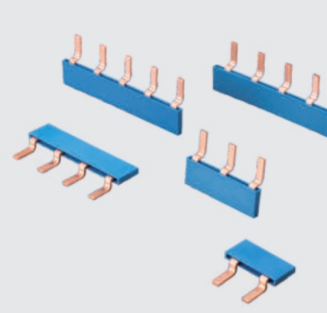 Plug-in Low Voltage Electric Bus Bar 1P 2 Module 2/3/4/5/6 Ways Modules Circuit Breaker Copper Busbar
