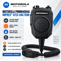 Microphone de haut-parleur à distance avec suppression du bruit Motorola IMPRES PMMN4094, contrôle du volume pour radio DP4400 XPR6550 XPR6500 DGP8550E