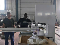 Pabrik harga mesin pemotong kertas pemotong kertas tisu pembungkus toilet roll kecil mesin bandsaw