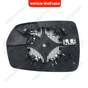 กระจกมองข้างรถยนต์ Wolf Lake สำหรับ Ford ปี 2019-2021 ซ้าย-ขวา อะไหล่ทดแทน ABS สีดำ ใหม่ หมายเลขอะไหล่ FT4Z 17K707 B H - Product Image 1