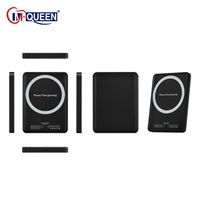 Cargador Inalámbrico Portátil Magnético Ultra Delgado de 4000mAh y 22.5W con Carga Rápida, Certificado por la FCC, Entrada Tipo-C, Compatible con iPhone 16/15/14