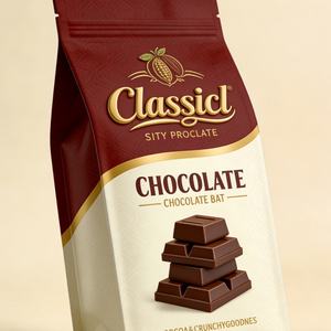 ถุงบรรจุภัณฑ์แบบตั้งได้ พิมพ์ลายตามสั่ง ยี่ห้อ Minfly สำหรับซีเรียล คุกกี้ กาแฟ ช็อกโกแลต - Product Image 5