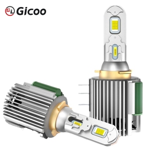 Luz Delantera LED H15 para Automóvil, Luz de Conducción Diurna, 12V 6000K, Blanca, Lámpara Automática Canbus, Bombillas para Golf 6, 100w, H15 LED - Product Image 1