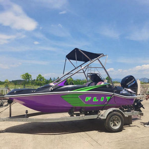 FLIT 15ft 4.6m Mini Imbarcazione da Pesca Sportiva in Vetroresina con Motore Entrobordo ed Fuoribordo 40-90HP 30-35 Nodi Yacht - Product Image 6