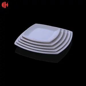 8307 Wholesale classic Square Plate set appetizer restaurant eco-friendly Melamine Dinnerware dishes durable for party caterin