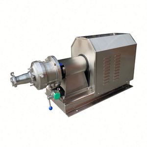 Mélangeur émulsifiant multi-étages à cisaillement élevé, pompe homogénéisatrice sanitaire avec moteur, pompe de circulation homogénéisante - Product Image 4