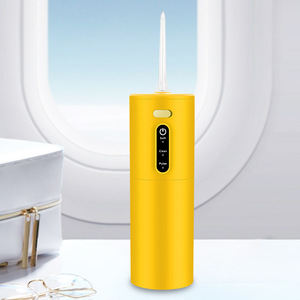 Hilo dental eléctrico con tecnología de pulso, dispositivo de cuidado bucal de plástico resistente al agua, idioma operativo en inglés para uso doméstico - Product Image 4