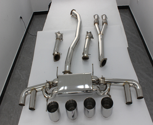 Échappement Catback de haute qualité pour Nissan Gtr/gt-r R35 3.8tt 2008-2023 Ss304 Y tuyau tuyau d'échappement silencieux système d'échappement d'échappement - Product Image 2